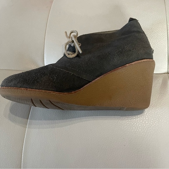 Sperry women’s Harlow Wedge chukka boot gray suede size 10 - Picture 3 of 10